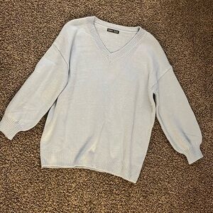 Women’s New V-Neck Sweater Size S Winter Sweater